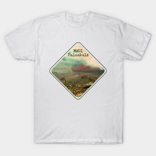 Haleakala National Park Maui Hawaii To travel is to live T-Shirt